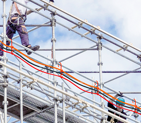 Hanging Tri Hook for Cable Management