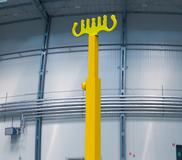 Hexahook Hanger Extendable Stand for Wire Management Solutions